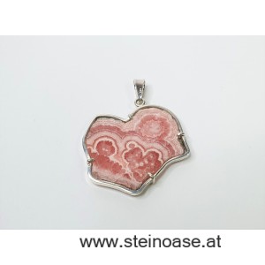 Anhänger Rhodochrosit & Silber